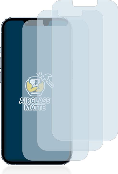 Produktbild BROTECT AirGlass Panzerglasfolie Matt (1 Stück, Apple iPhone 13 Pro)