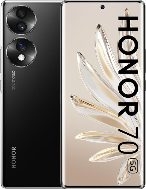 Honor 70 (256 GB, Midnight Black, 6.67", Doppia SIM, 54 Mpx, 5G)