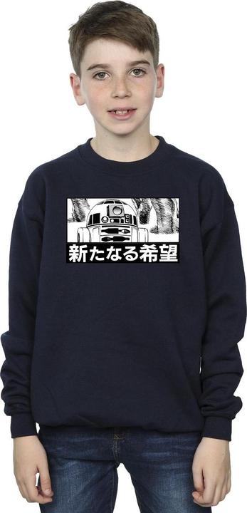 Produktbild Star Wars R2D2 Japanese Sweatshirt Jungen (140, 146)