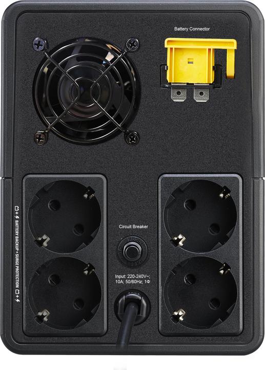 Actual product image APC Easy UPS BVX Series BVX2200LI-GR (2200 VA, 1200 W, Line-interactive UPS)
