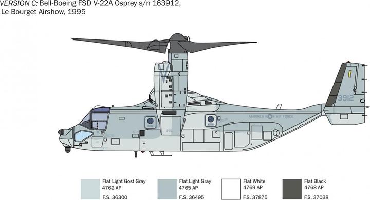 Produktbild 1:72 V-22 OSPREY Tilt Rotor