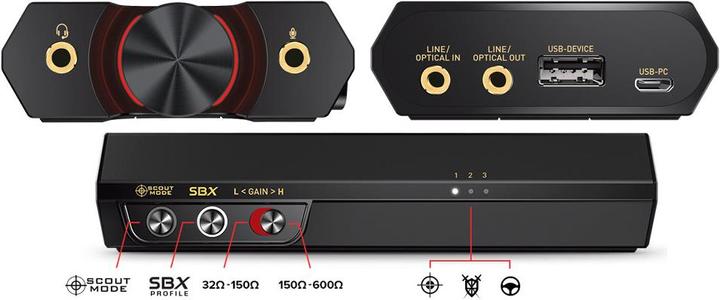 Produktbild Creative Sound BlasterX G5 (USB)
