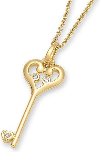 Breuning COLLIER - BRILL. 0,03 Ct. H/si (750/18 K Gold)