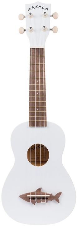 KALA Ma Soprano Shark -ukulele, valkoinen (Konzert, 1/4)