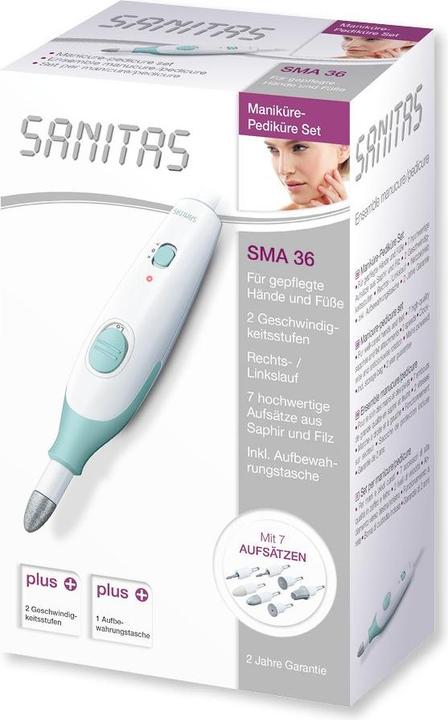 Actual product image Sanitas Manicure Pedicure Set