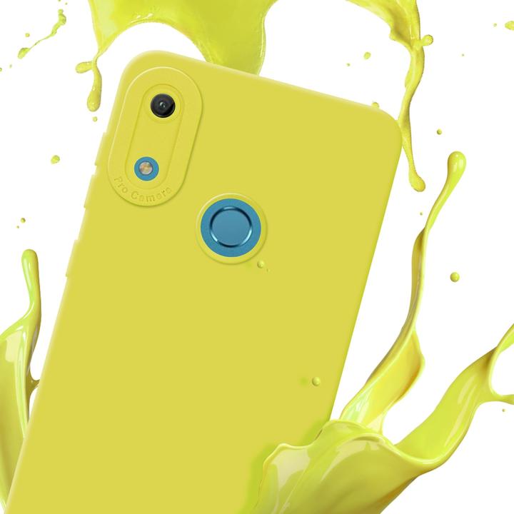 Actual product image Cadorabo Case for Huawei Y6 2019 in TPU Fluid LM162 Style (Huawei Y6 (2019))