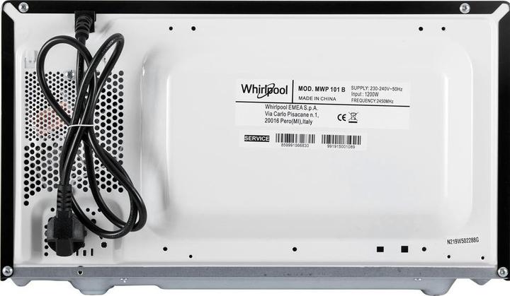 Image du produit Whirlpool MWP 101 B Plan de travail Solo-Micro-ondes (Prise UE, 20 l)