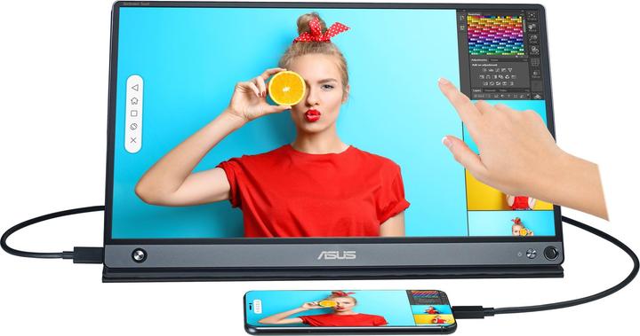 Image du produit ASUS ZenScreen Touch MB16AMT (1920 x 1080 pixels, 16")