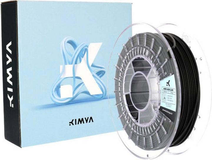 Actual product image Kimya Filament (ABS, 1.75 mm, 500 g, Black)