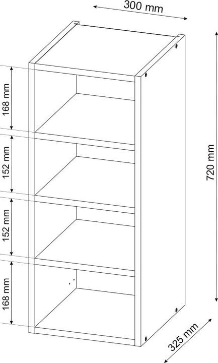 Actual product image Vicco Badschrank Fame-Line