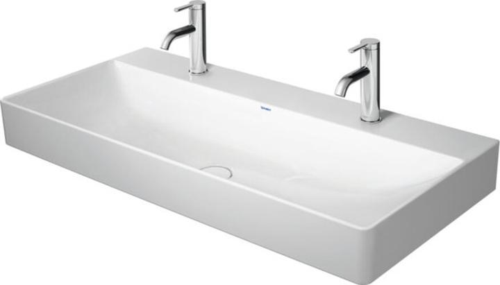 Immagine prodotto Duravit Lavabo DURASQUARE o ÜL m HLB 2 HL 1000x470mm bianco WG (470 mm, 1000 mm)