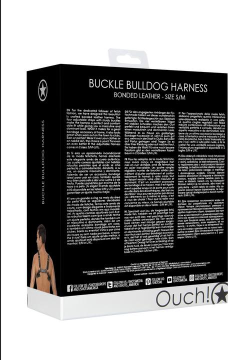 Image du produit Ouch! Buckle Bulldog Harness - S/M (S/M)