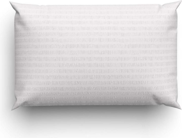 Actual product image Lotus Bettwaren Bed Linen Satin Seersucker uni (Pillowcase, 65 x 100 cm)
