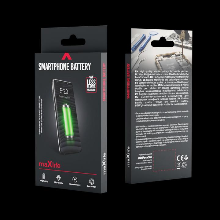 Actual product image Maxlife battery for Nokia 6100 / 6230 / 6300 / BL-4C 800mAh
