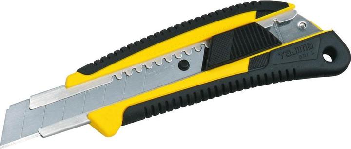 Immagine prodotto Tajima Coltello in gomma rinforzata con lame rompibili da 18 mm GRI*L (Taglierini)