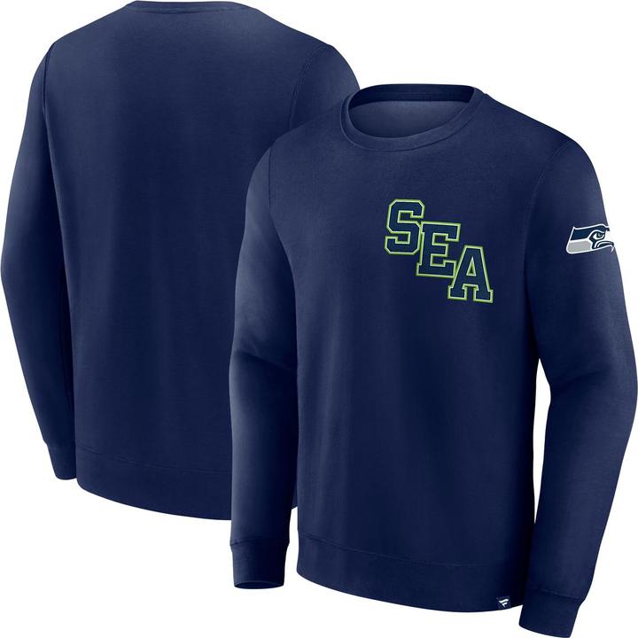 Image du produit Fanatics Seattle Seahawks Varsity Letter NFL Fleece Pollover (XL)