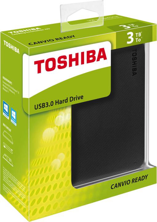 Actual product image Toshiba Canvio Ready (3 TB)