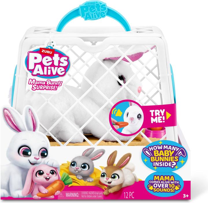 Produktbild Zuru Pets Alive Mama Bunny Surprise (20 cm)
