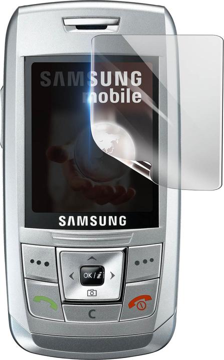 Actual product image 3MK Hydrogel screen protector for Samsung E250 (1 Piece, Universal)