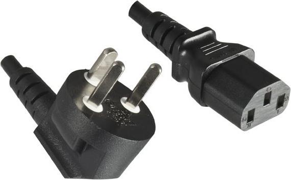 Produktbild Dinic CB-N-DK-3M Stromkabel Netzstecker Typ K C13-Koppler (3 m)