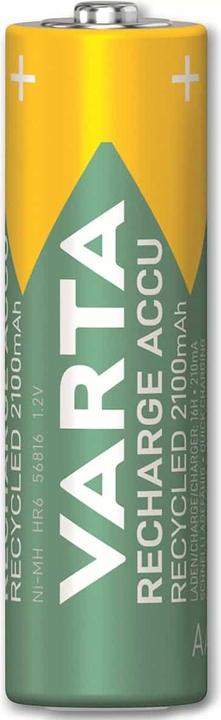 Image du produit Varta Recharge Accu Recyclé (4 pcs, AA, 2100 mAh)