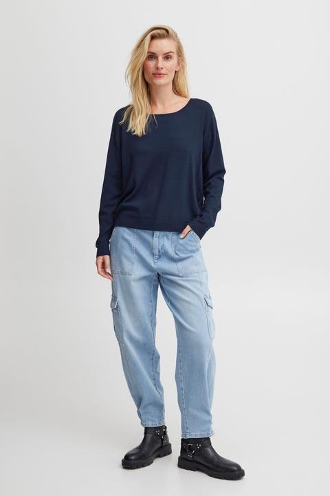 Produktbild Pulz Jeans PZSARA ONeck Box Pullover - 50206085 (L)