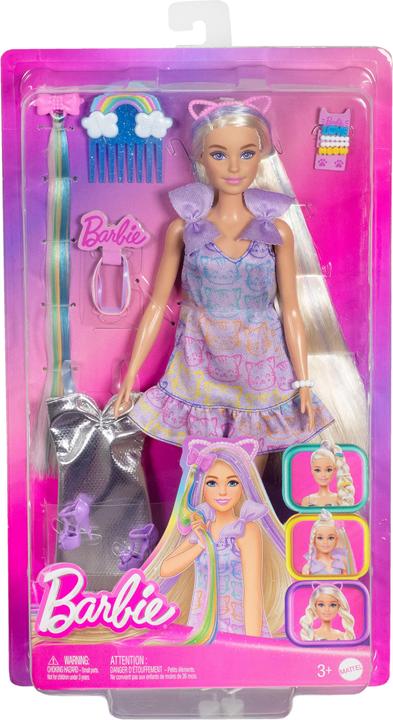 Actual product image Barbie hair play doll blonde