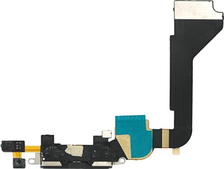 Immagine prodotto OEM Connettore di sistema + cavo flessibile per iPhone 4 nero (iPhone 4)