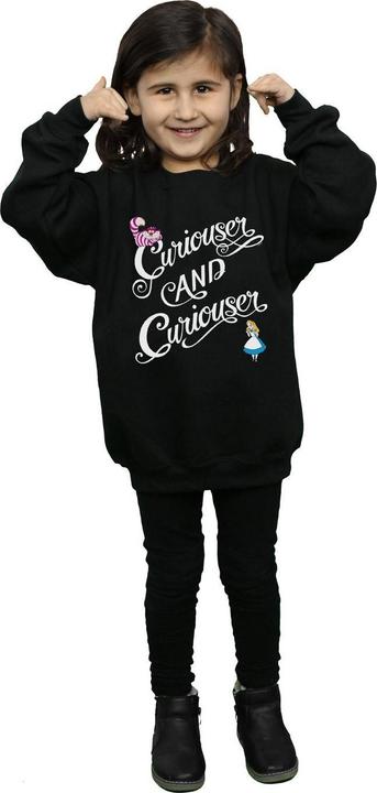 Produktbild Disney Mädchen Alice im Wunderland Curiouser Sweatshirt (128)