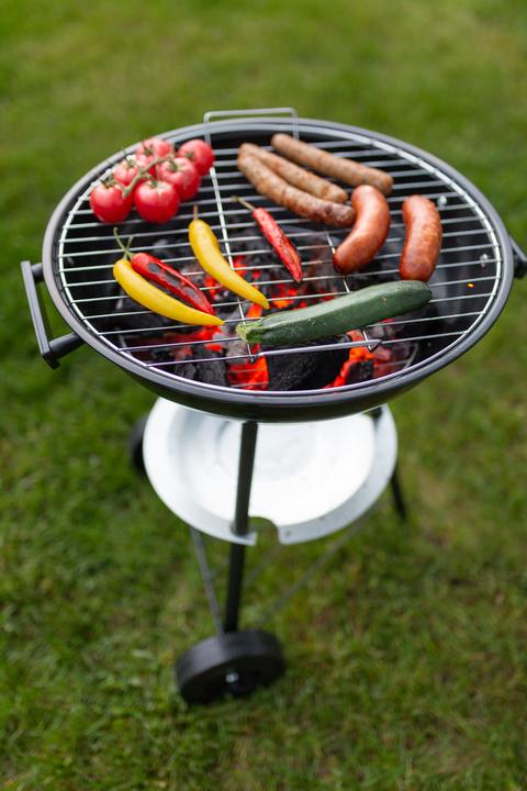 Produktbild Blaupunkt Grill rund mit Abdeckung GC301 schwarz (41 cm)