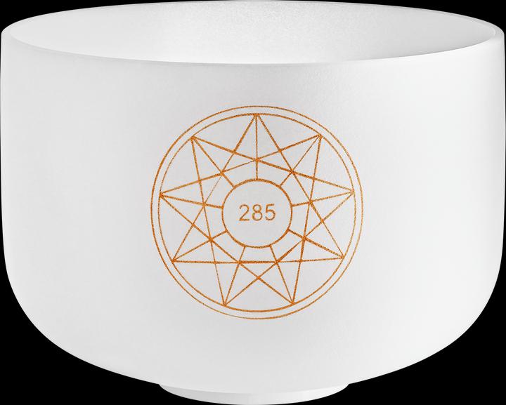 Actual product image Meinl 12" Solfeggio Crystal Singing Bowl 285 Hz (Percussion)