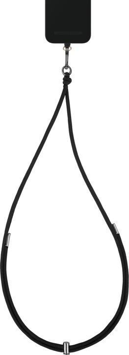 iDeal Of Sweden for all cases with central charging connector Cord Phone Strap Coal Black