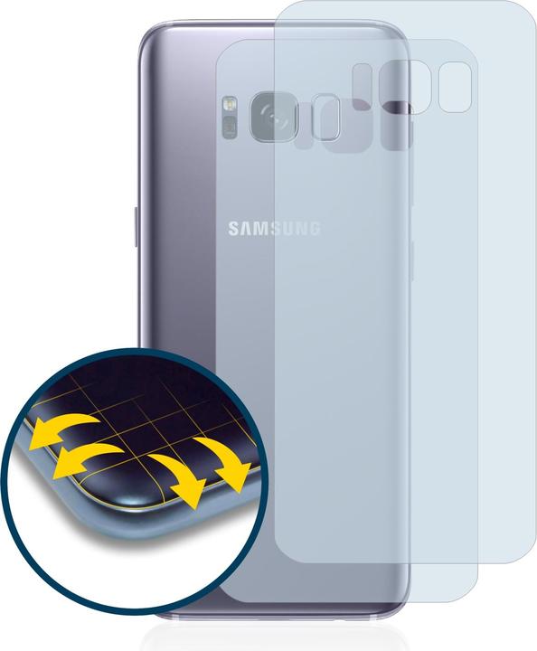 Produktbild BROTECT Full-Cover Displayschutz (2 Stück, Samsung Galaxy S8+)