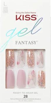 Image du produit KISS Glue-on nails Glam Fantasy Nails - Dreams 28 pcs