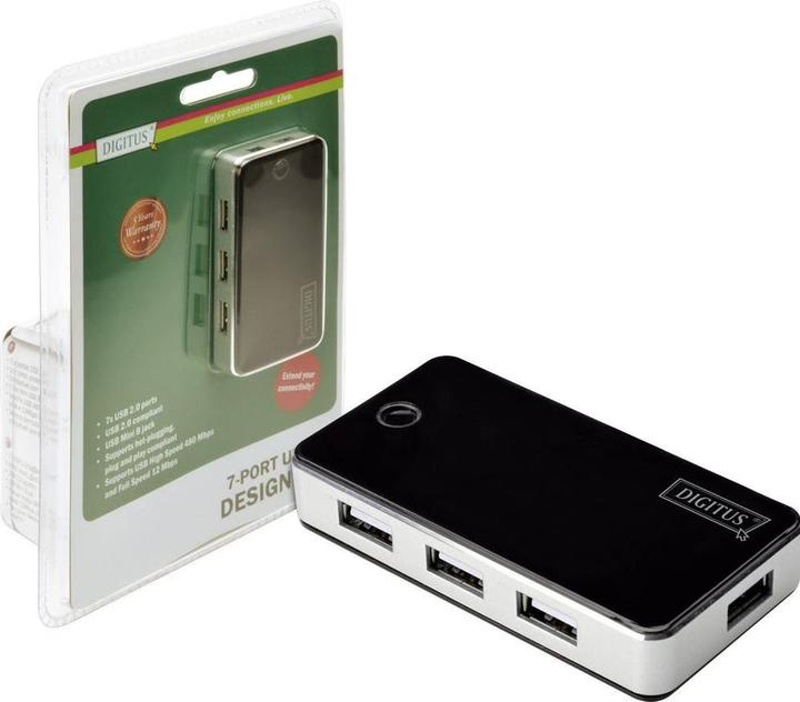 Image du produit Digitus 39788 (USB-A, 7 Ports)