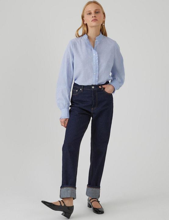 Image du produit La Redoute Collections Blouse à manches longues (48)