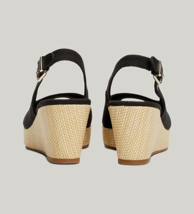 Actual product image Tommy Hilfiger Iconic Elba Sling Back Wedge-38 (38)