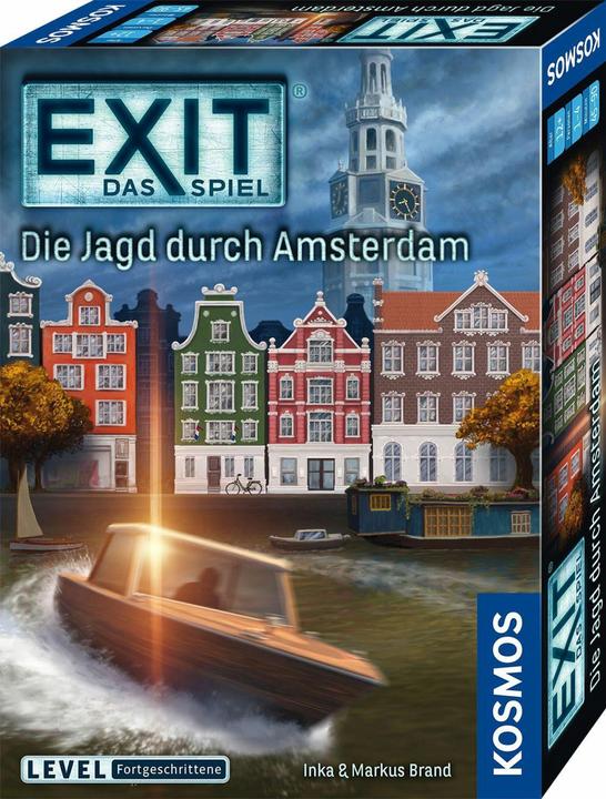 Kosmos EXIT® - Le jeu : La chasse à travers Amsterdam (Allemand)