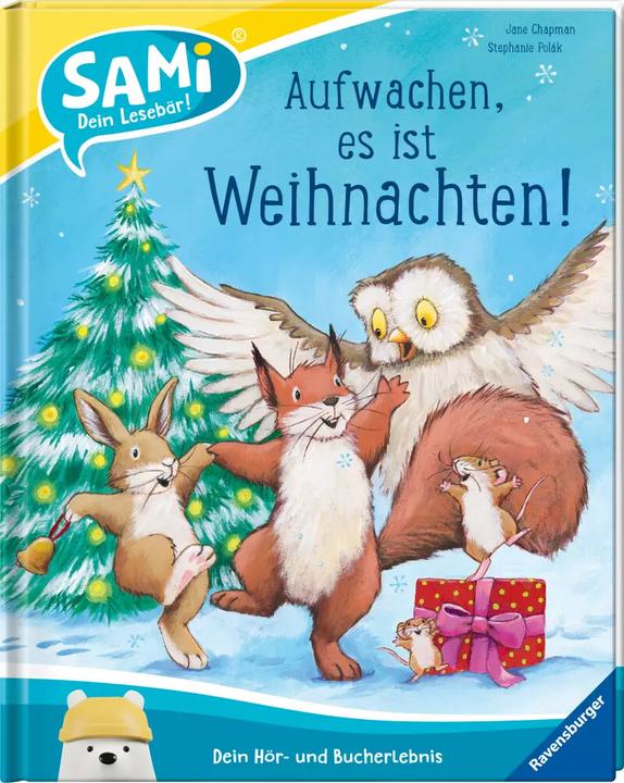 Produktbild Ravensburger Sami dein Lesebär: Aufwachen, es ist Weihnacht (Deutsch, Stephanie Polák, 2021)