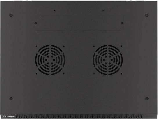 Actual product image Lanberg WF01-6406-00B Rack 6U Wall Mounted Shelf (6 RU, 19 inch rack)