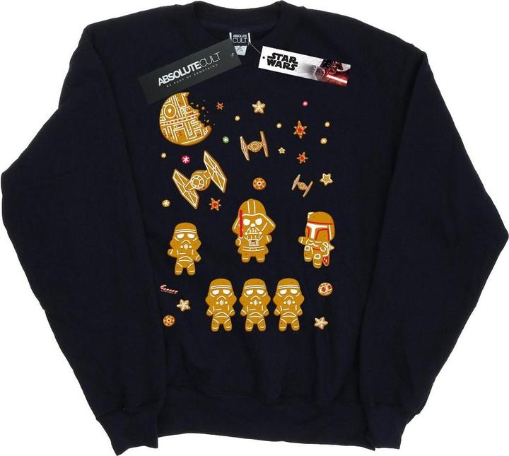 Actual product image Star Wars Mens Gingerbread Empire Sweatshirt (S)