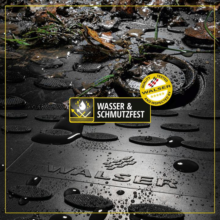 Image du produit Walser Tapis en caoutchouc XTR pour Toyota Yaris (P13) 12/2010-2020, aussi hybride (2 tapis avant + 2 tapis arrière)