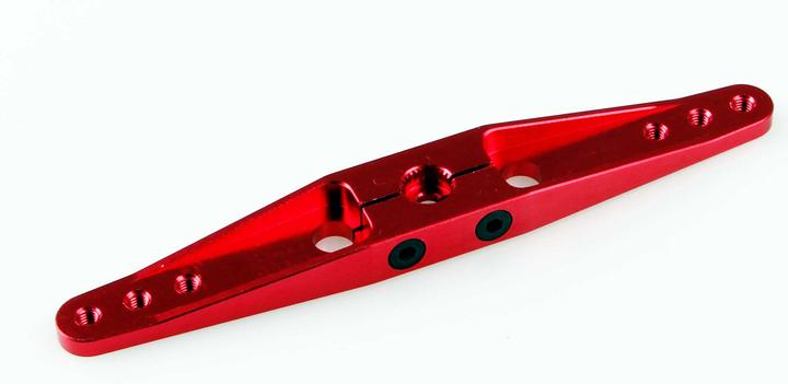 Actual product image Kuza Servo arm 2-arm Futaba 25T 84/72/60mm 3.25" M2,5mm Heavy Duty V2 Aluminium