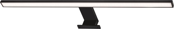 Actual product image Briloner LED mirror light, black, 1xLED platinum/8W (780 lm)
