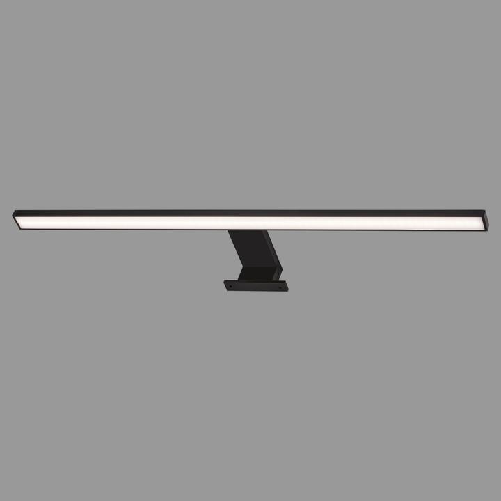 Actual product image Briloner LED mirror light, black, 1xLED platinum/8W (780 lm)