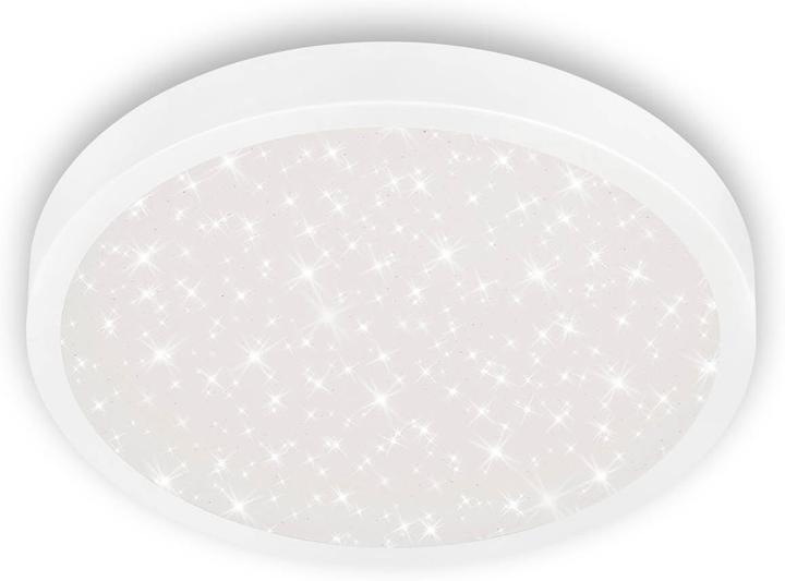 Briloner LED Deckenleuchte mit Sternencover, weiss, 1xLED/24W (3000 lm)