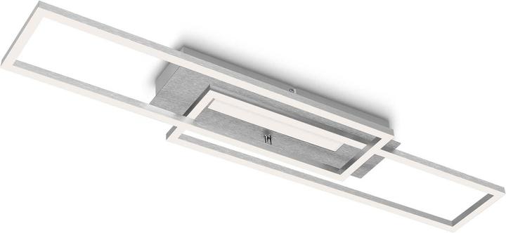 Produktbild Briloner LED Deckenleuchte, alu gebürstet, LED/40W (4400 lm)
