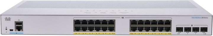 Produktbild Cisco PoE+ Switch CBS250-24FP-4G-EU 28 Port (28 Ports)