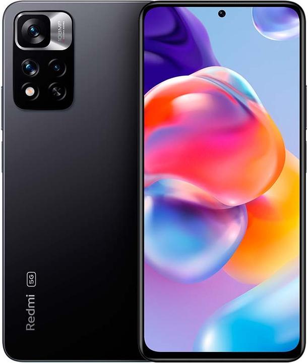 Actual product image Xiaomi Redmi Note 11 Pro+ 5G (128 GB, Graphite gray, 6.67", Hybrid Dual SIM, 108 Mpx, 5G)
