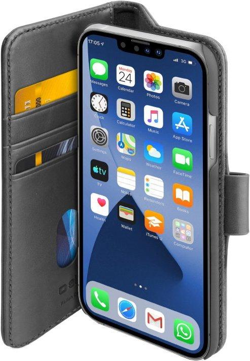 Image du produit SBS Étui à rabat en cuir véritable pour iPhone 13 Pro (Apple iPhone 13 Pro)
